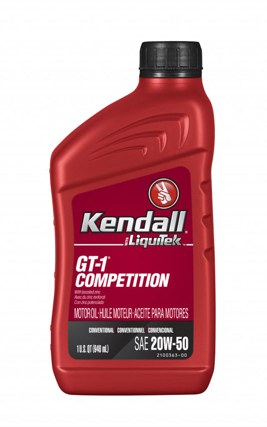 Kendall motor oil, motorolja, front page